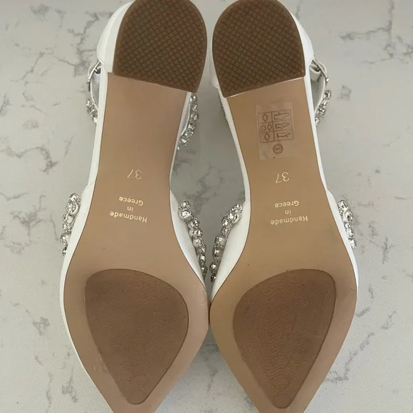 Pelino Ankle Bridal Shoes (size 6 US) - Picture 3 of 7